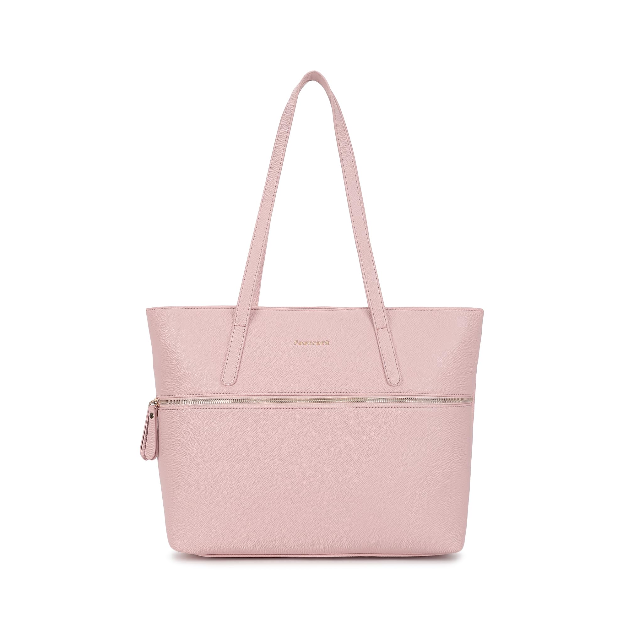 fastrack Casual Laptop Tote Bag for Girls, Large Size with a Zipper Closure and Padded Laptop Compartment, Compatible with Laptops up to 14 inches, Double Handle Bag-picture-19