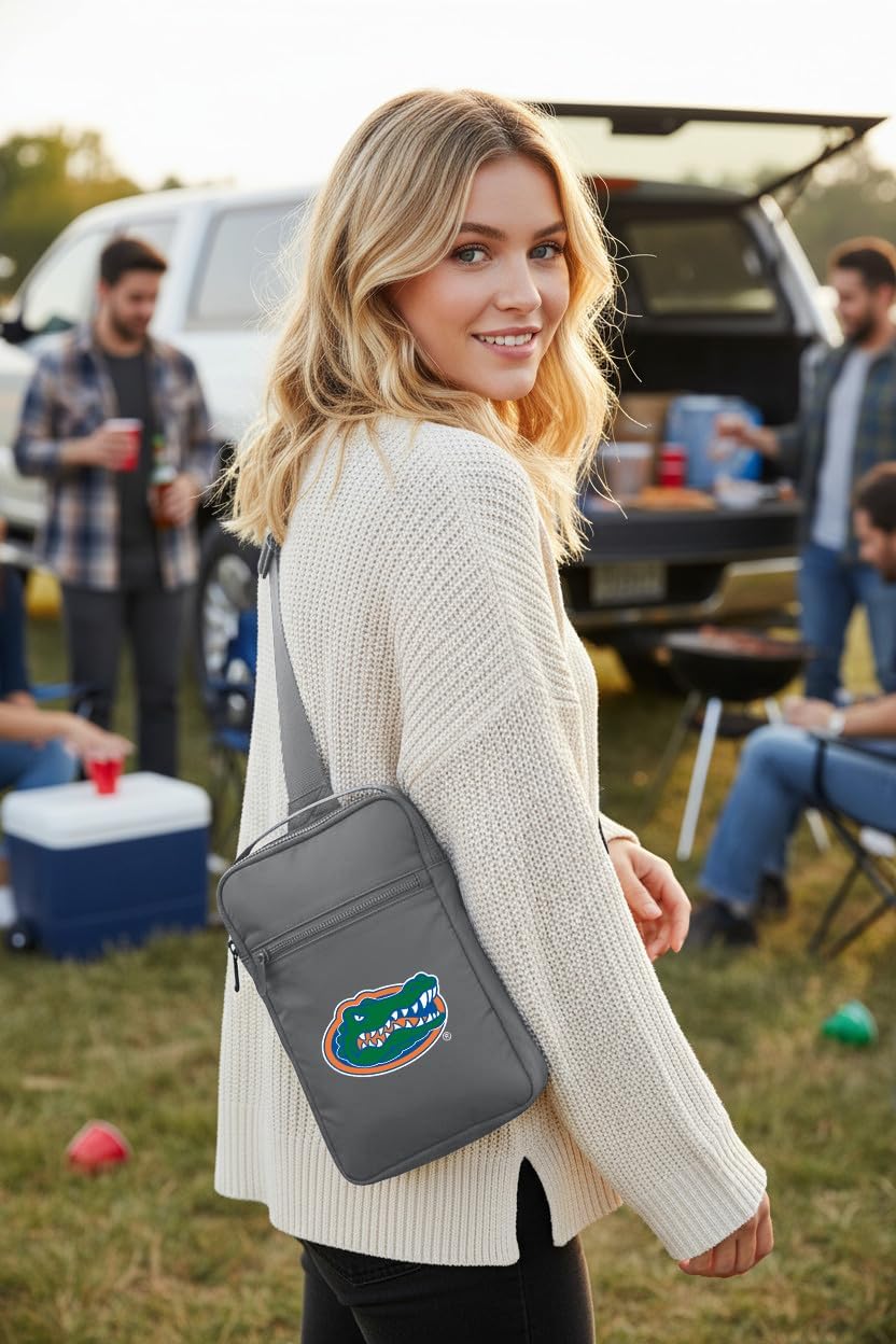 Broad Bay University of Florida Crossbody Bag - Versatile Travel, Sports, or Gameday Bag for Gators Fans and Alumni, Men or Women