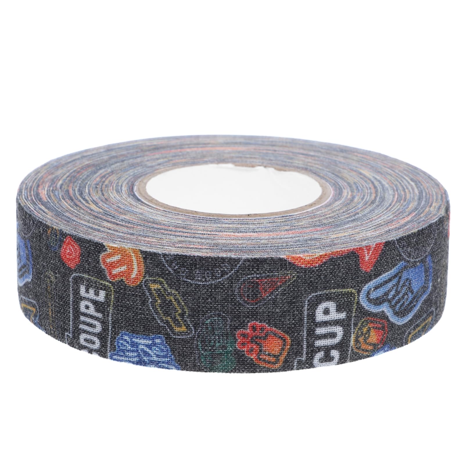 Happyyami 1Roll Hockey Tape Cold Resistant Adhesive Sports Tape for Hockey Rackets Non Skid Grip Comfortable Handling Sweat Absorbing for Hockey Practice