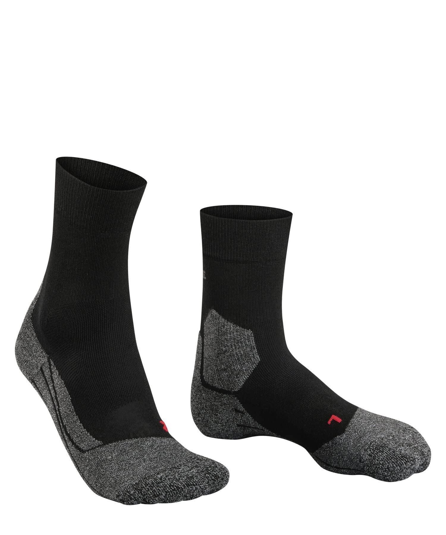 FALKE Kobiety Skarpety do biegania RU3 Comfort W So Oddychający I Szybkoschnący przeciw pęcherzom 1 Para, Czarny Black-Mix 3010, 39-40