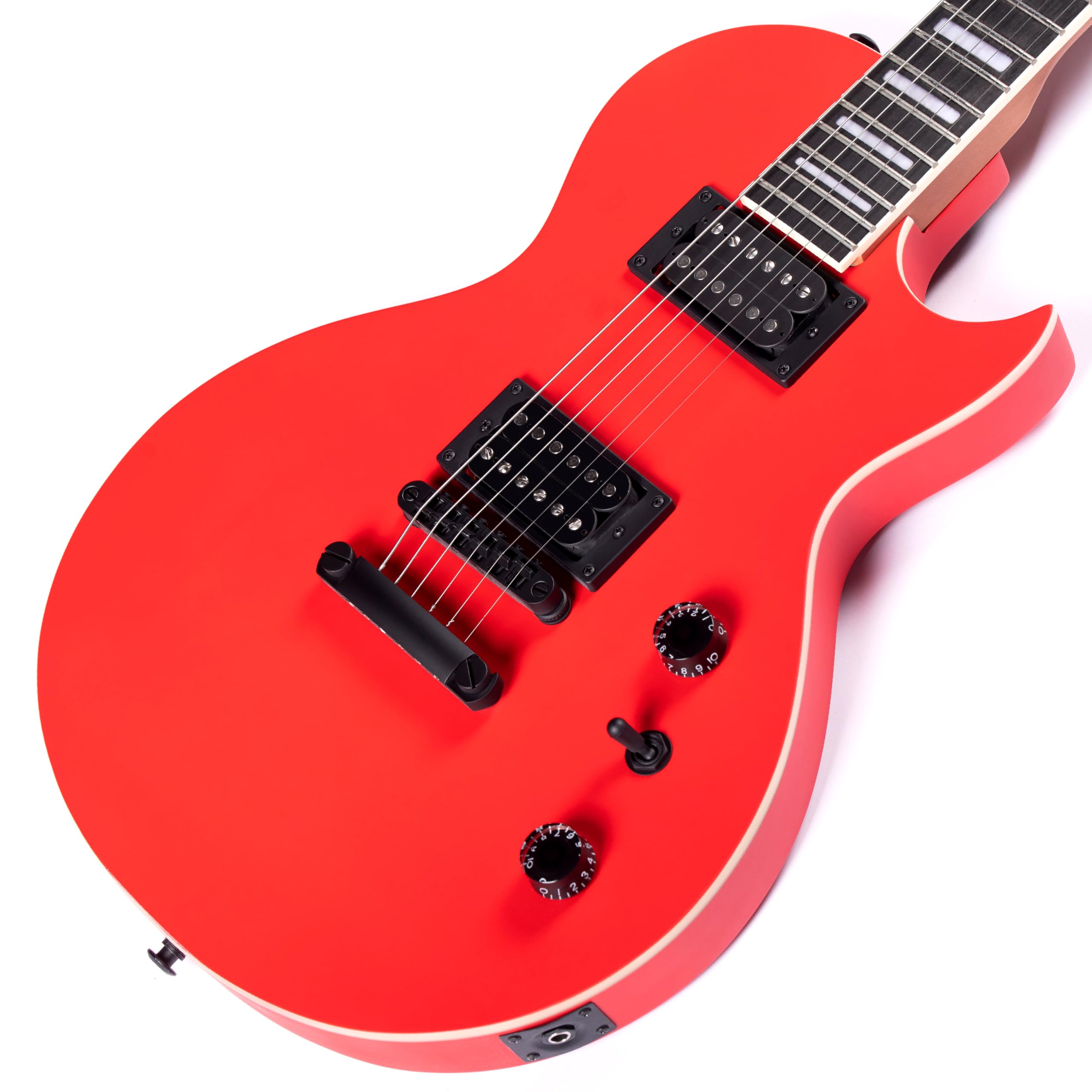 Amazon.com: Grote LPS-01 LP Style Solid Electric Guitar Maple Neck