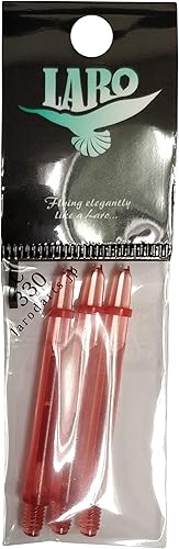 Miniatura 21 de Cañas de dardo de carbono – Bloqueadas y silenciosas (giratorias) – 9 tamaños – para dardos de punta suave y punta de acero – Ligeras, duraderas