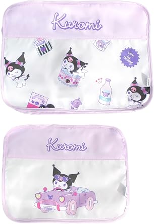MINISO Sanrio Lisansl  Seyahat  antas  2 Adet Kuromi