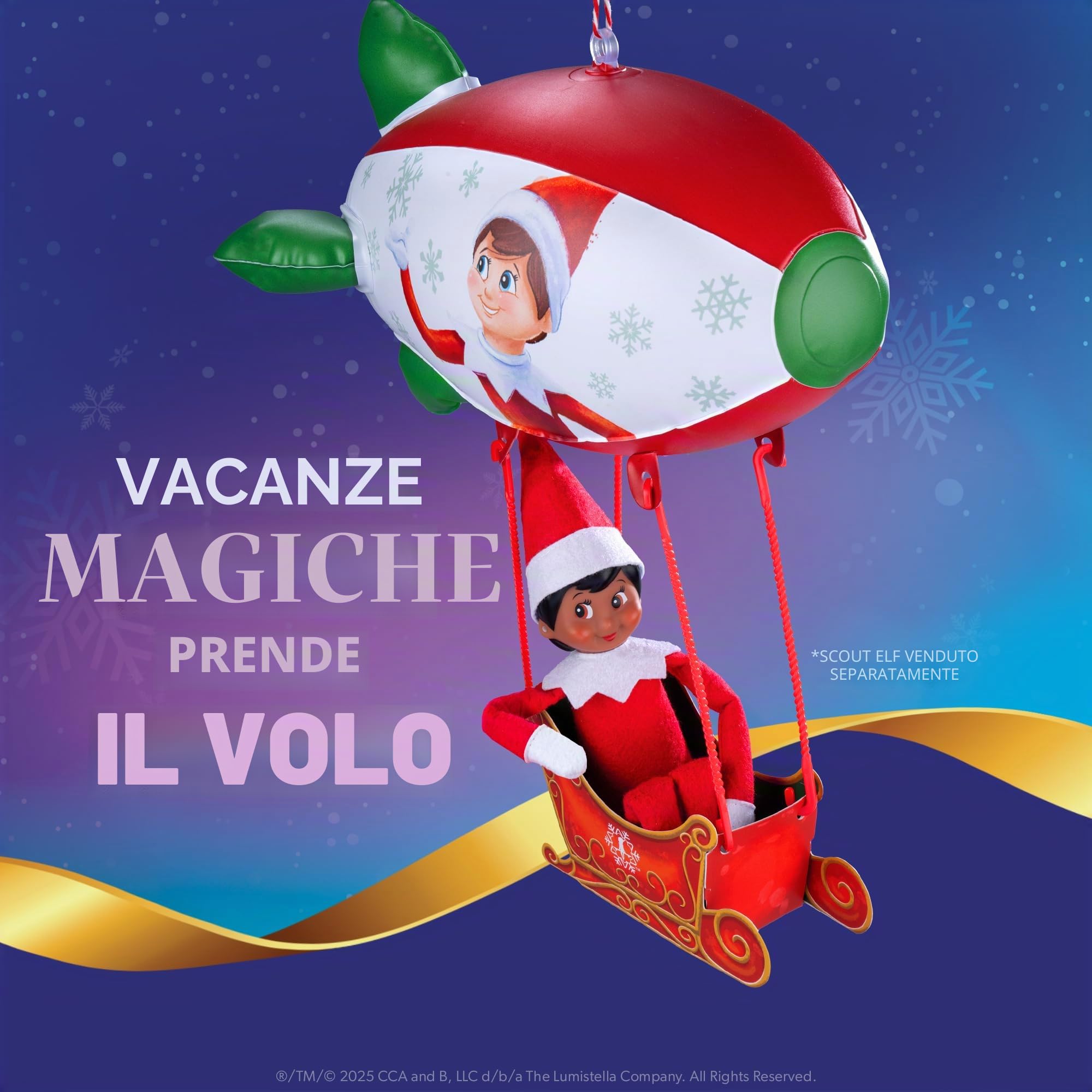 The Elf on the Shelf® Polar Props(TM) 20th Anniversary Luftschiff