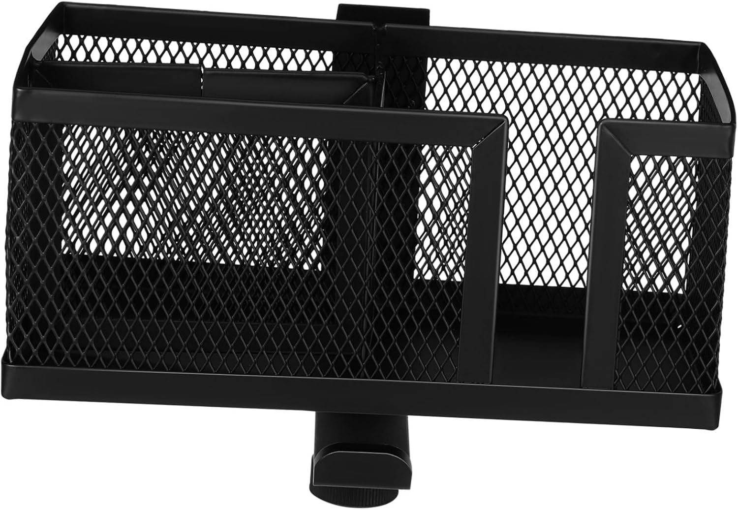 jojofuny Desk Pen Organizer Iron Black for Home Office Essentials
