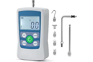 BAOSHISHAN Force Gauge Push Pull Gauge 500N/110LB/50Kg/1800Oz