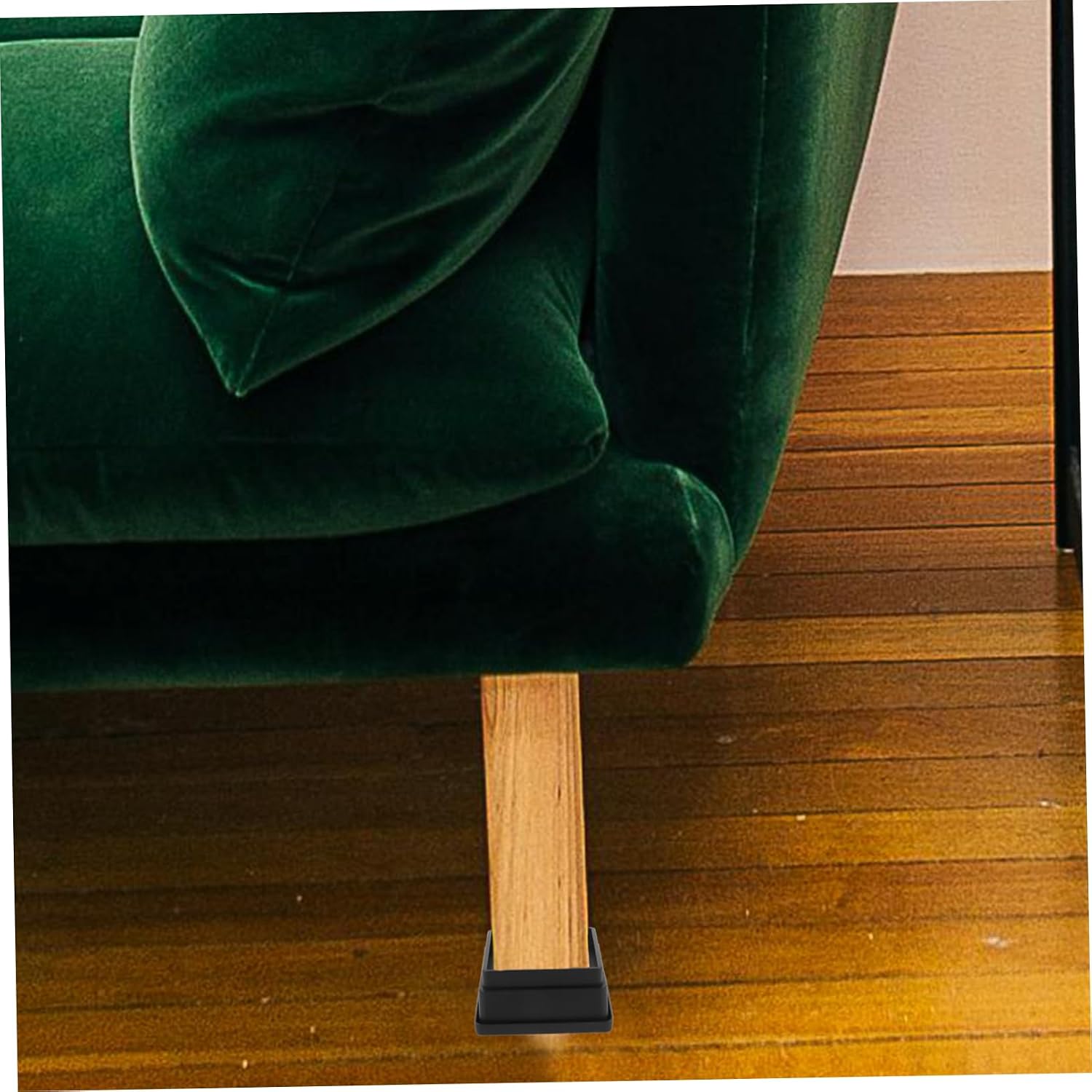 4pcs Stackable Furniture Risers for Bed and Couch Height Non Slip Table Leg Lifters Durable Elevation Supports for Stability and Scratch Prevention
