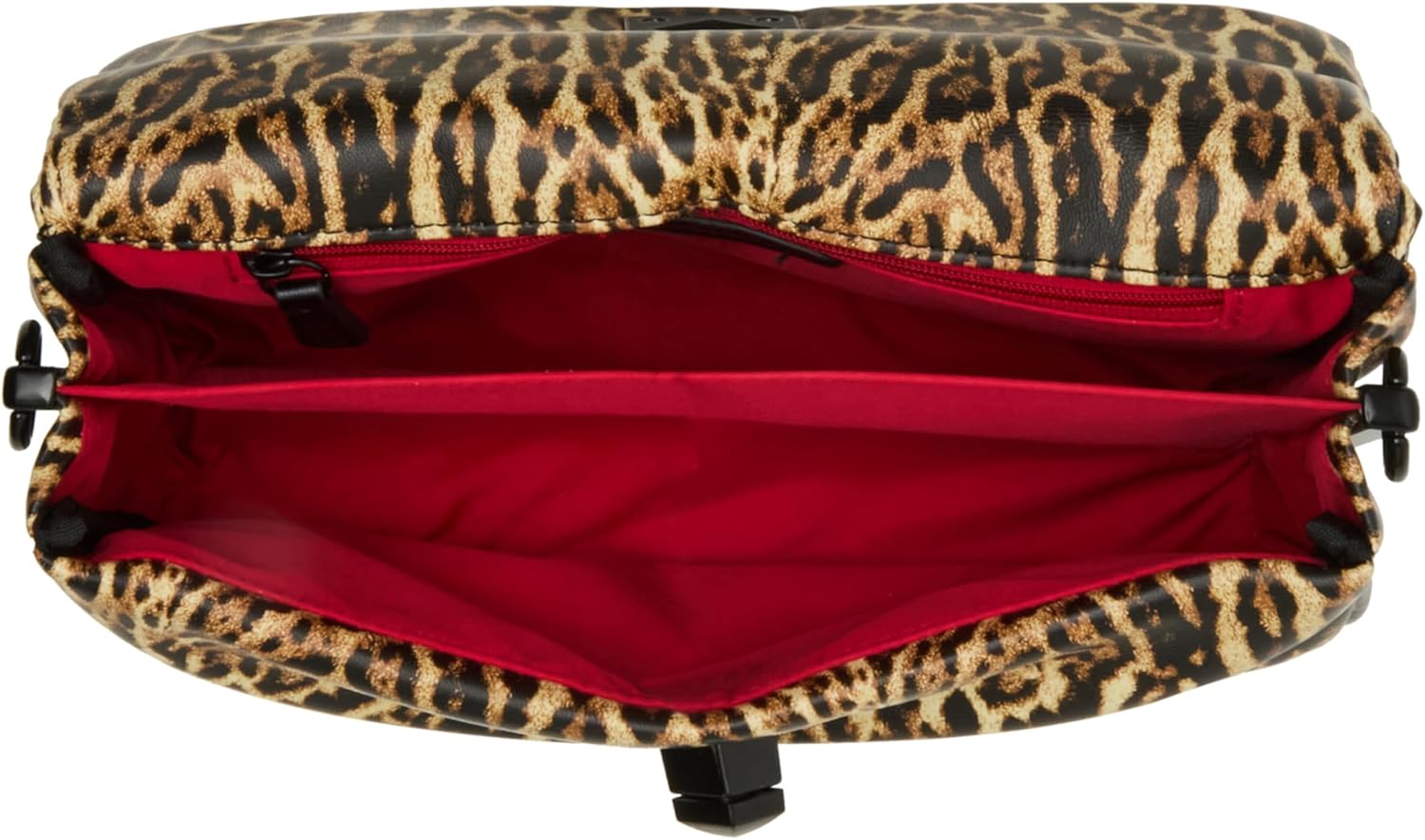 Betsey Johnson Puffed Flap Shoulder Bag