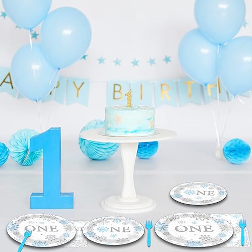 Vista 286 de ZOIIWA - Juego vajilla desechable 96 piezas de Little Boo para baby shower, suministros fiesta fantasmas para 24 invitados, platos, servilletas