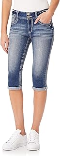 Women's Luscious Curvy 17" Capri Mid-Rise Insta Stretch Juniors (Standard and Plus)