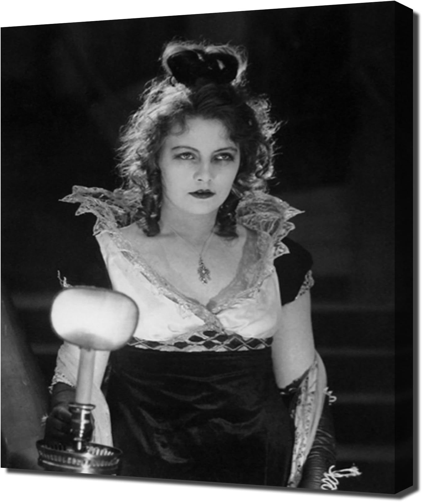 Garbo, Greta (Saga of Gosta Berling, The)_01 - Canvas Art Print - Wall Art - Canvas Wrap