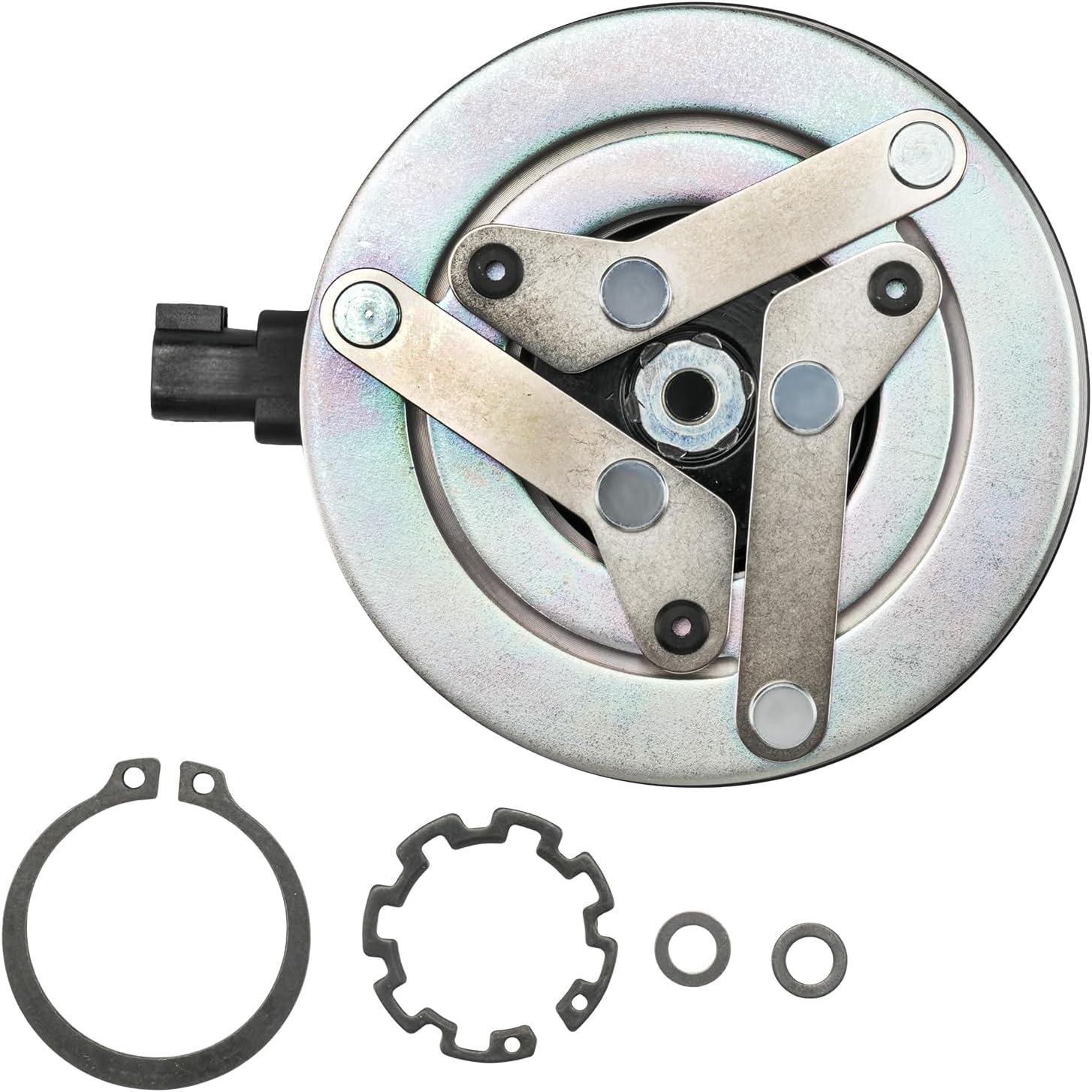 AC Compressor Clutch 167309 Fit for Transit Connect 2014 2015 2016 2017 2018, Escape 2015-2016 2.5L, Air Conditioning Compressor