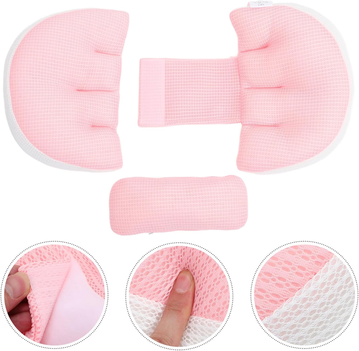 1set Maternity Pillow with Comfortable Lumbar Support for Pregnant Women Breathable Abdominal Cushion for Side Sleeping and