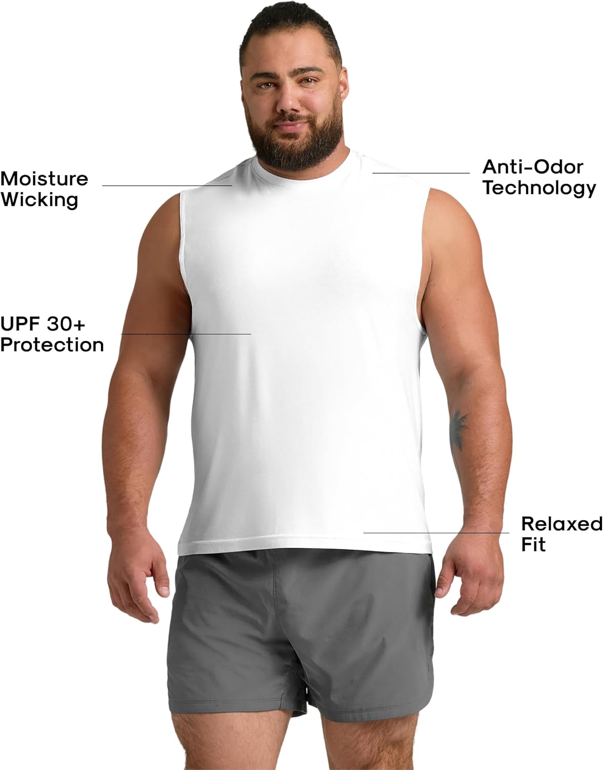 True Classic Workout Shirts for Men – Tank Tops for Men, Muscle Shirt and Mens Shirts for Gym