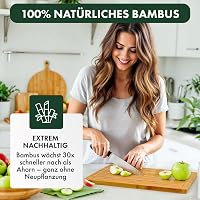 Blumtal bambusz vágódeszka antiszeptikus fafeldolgozás és szaftcsatorna 2 méret 7