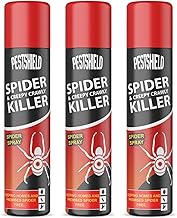 3 x Spider & Creepy Crawly Insect Killer Spider Spray No More Spiders 200ml New