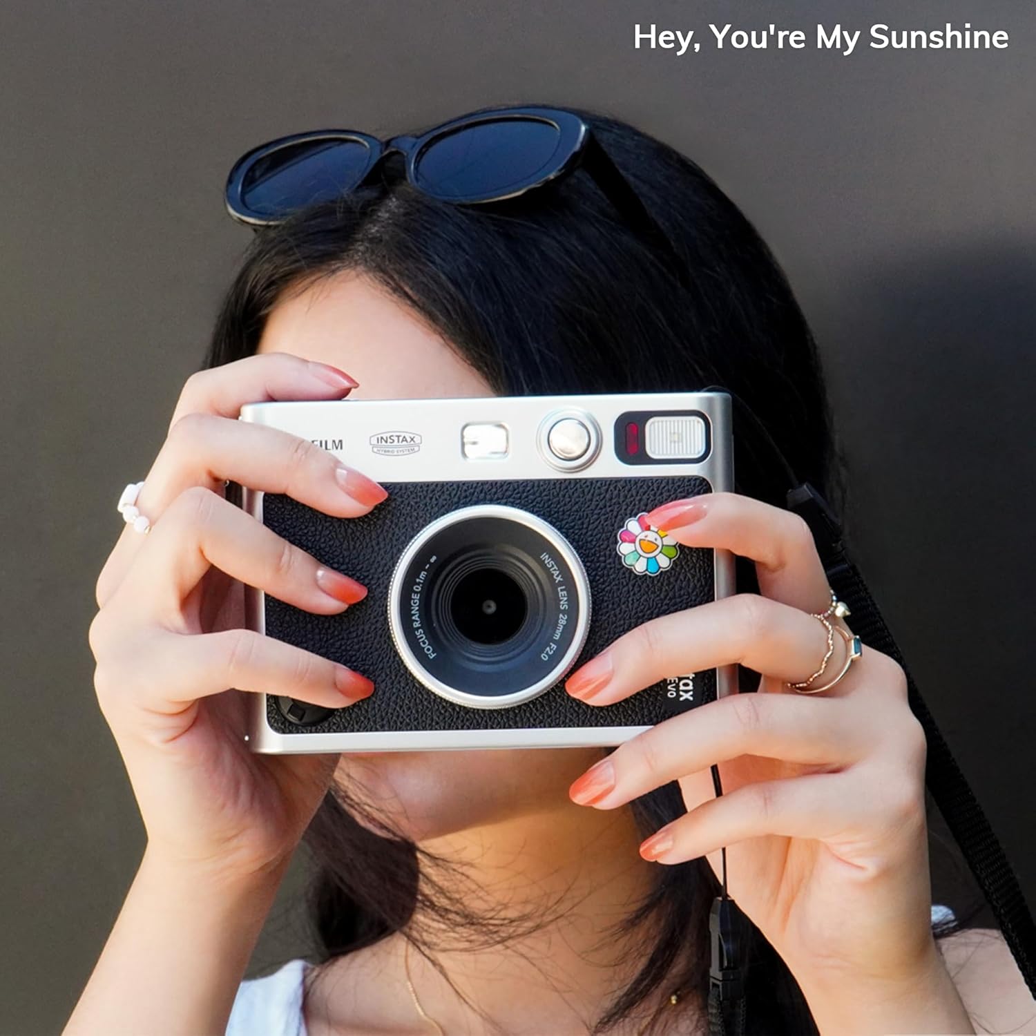 Essentials Bundle - Semi Cured Gel Nail Strips (Hey, You're My Sunshine) + Top Gel [2 Pack]