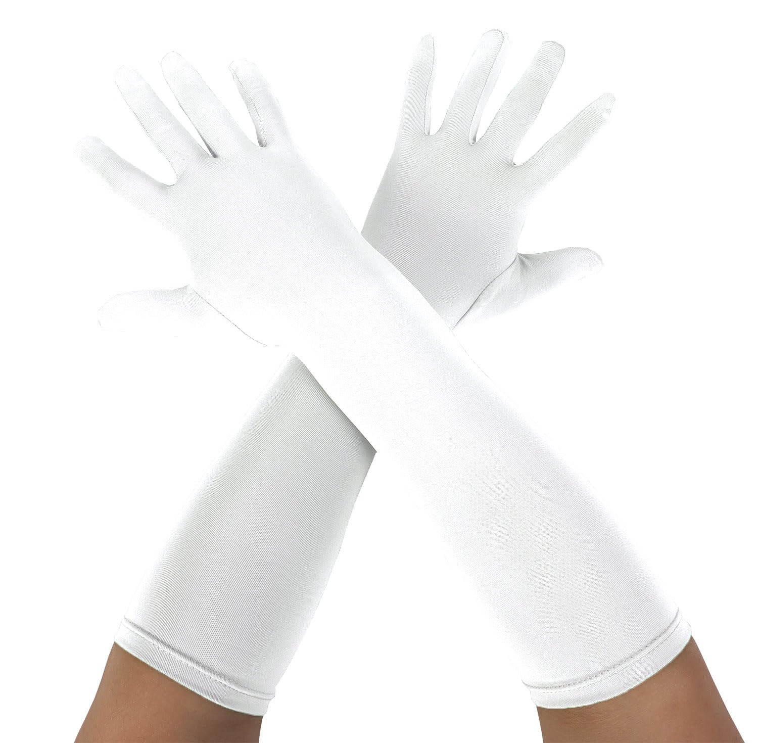Gaoin Unisex 15β Long Elbow Spandex Costume Party Gloves