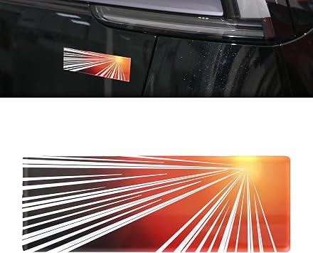 Juniper Badge Emblem Compatible with Tesla Model Y 3 X S Cybertruck Roadster Highland Plaid Exterior Rear Trunk Accessories Sticker Decal Decorations Trim Decor Motor Part Emblems Modification