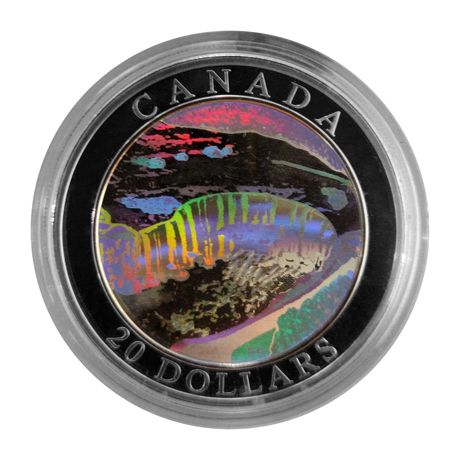2003 $20 .9999 Silver Coin with Hologram: Natural Wonders