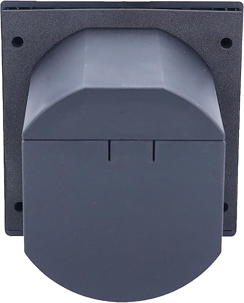 as - Schwabe Camping CEE-Caravan-Einspeisungsstecker – 230 V / 16 A Outdoor Anbau-Stecker mit Klappdeckel – 3-poliger Stecker für Wohnwagen – Außenbereich – IP44 – Made in Germany – Schwarz I 61493 - 4