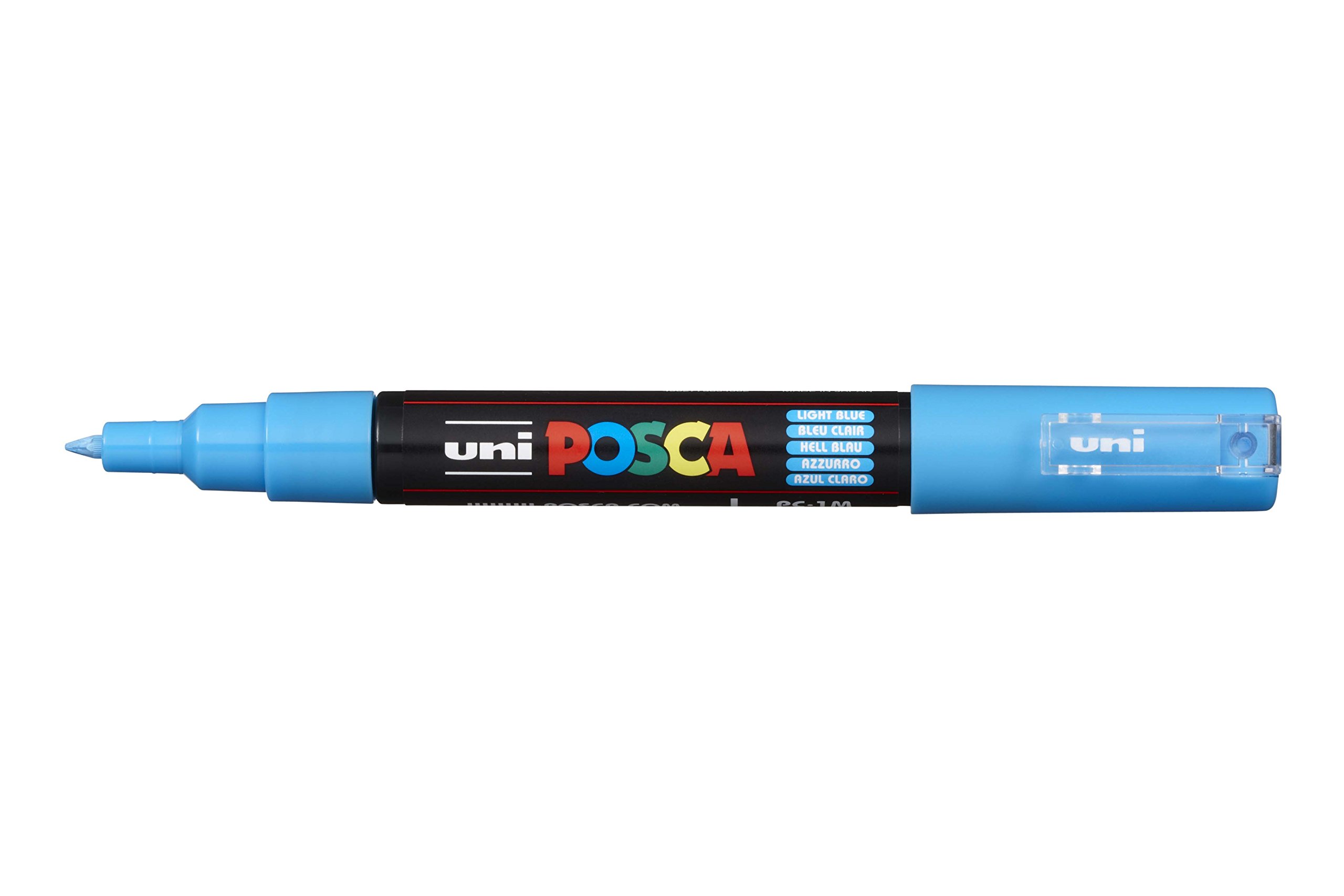 UNIBALL POSCA Marker PC1M Extra Fine Tip 1 MM - Light Blue