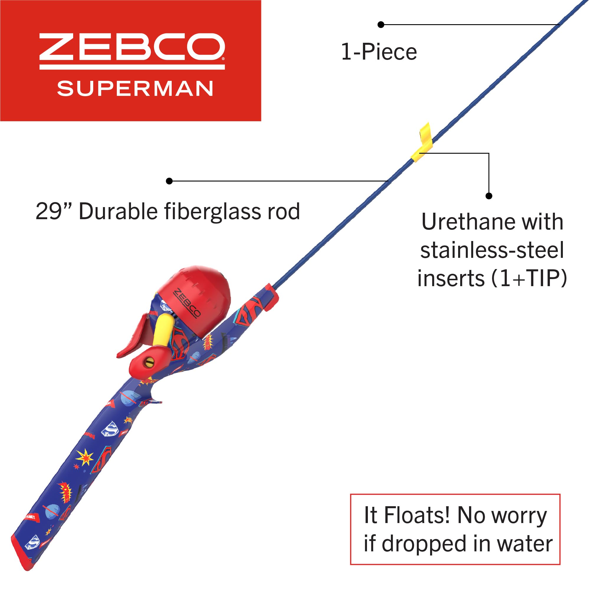 Zebco Superman Combinaison Flottante 73,6 cm