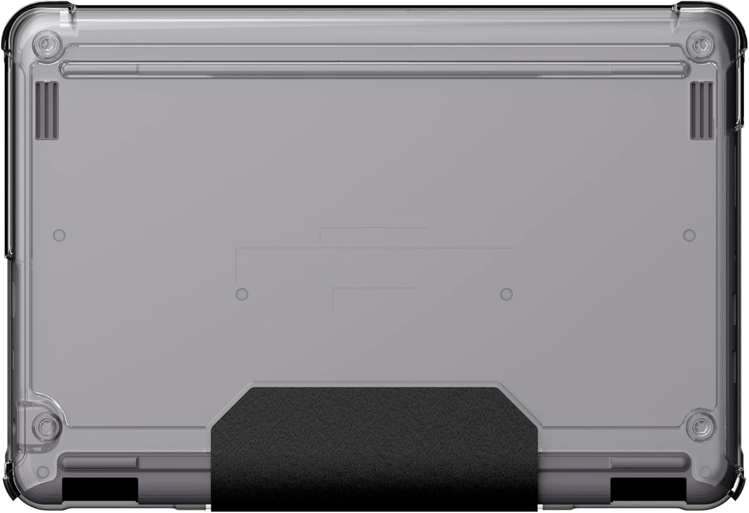 URBAN ARMOR GEAR UAG Designed for Dell Latitude 3120 Case, 11-inch (2-in-1) Laptop for Education - Shock Absorbing, Heavy Duty, Rugged Lightweight Drop Protective Cover, Armor Shell Transparent Ice