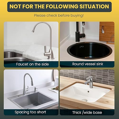 Miniatura 7 de Alfombrilla de silicona para fregadero, protector de goteo para atrapa grifos, protector contra salpicaduras de fregadero, alfombrilla de