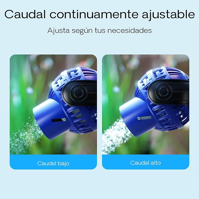 Foto 6 de 8 de SunSun JVP-130 Bomba de circulación acuario 4000l/h 6W generador de olas con soporte magnético agua…