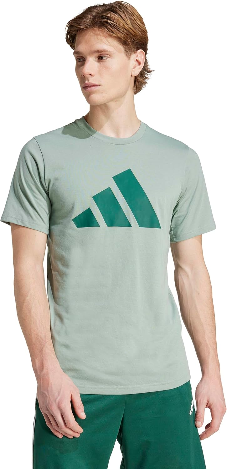 الأصلي - تيشيرت رياضي اسنشيالز بطباعة لوجوفيل ريدي للرجال من ا... - view 2