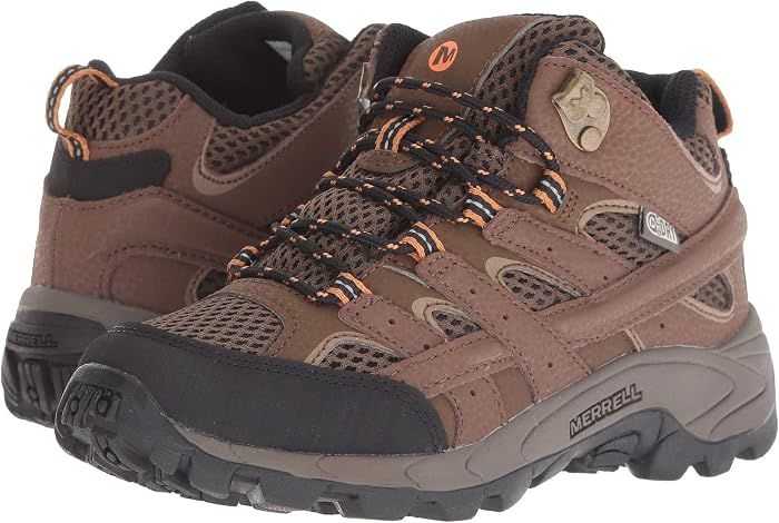 Обувь Merrell Moab 2 Mid A/C Waterproof (Little Kid)