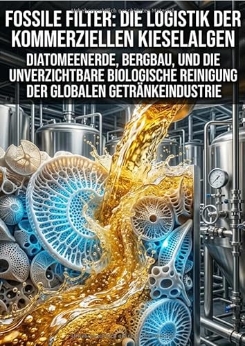 Fossile Filter: Die Logistik der kommerziellen Kieselalgen: Diatomeenerde, Bergbau, und die unverzichtbare biologische Reinigung der globalen Getränkeindustrie