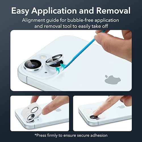 Miniatura 38 de ESR Protector de lente de cámara para Samsung Galaxy S23 Ultra, accesorios para Samsung S23 Ultra, vidrio templado ultrafino resistente a