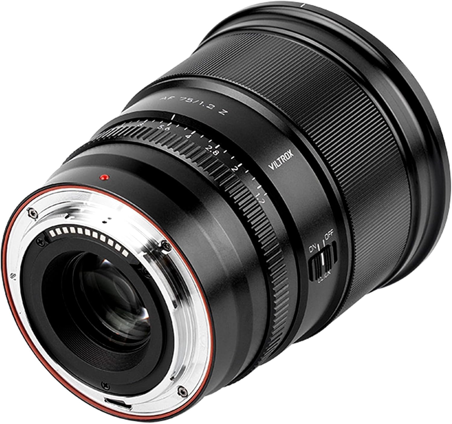 VILTROX 75mm f/1.2 PRO Z Lens for Nikon Z-Mount, 75mm F1.2 Ultra Wide Angle Large Aperture APS-C Prime Lens Compatible with Nikon Z-Mount Cameras Z9 Z8 Z7 Z6 Z5 Z50 Z30 ZFC