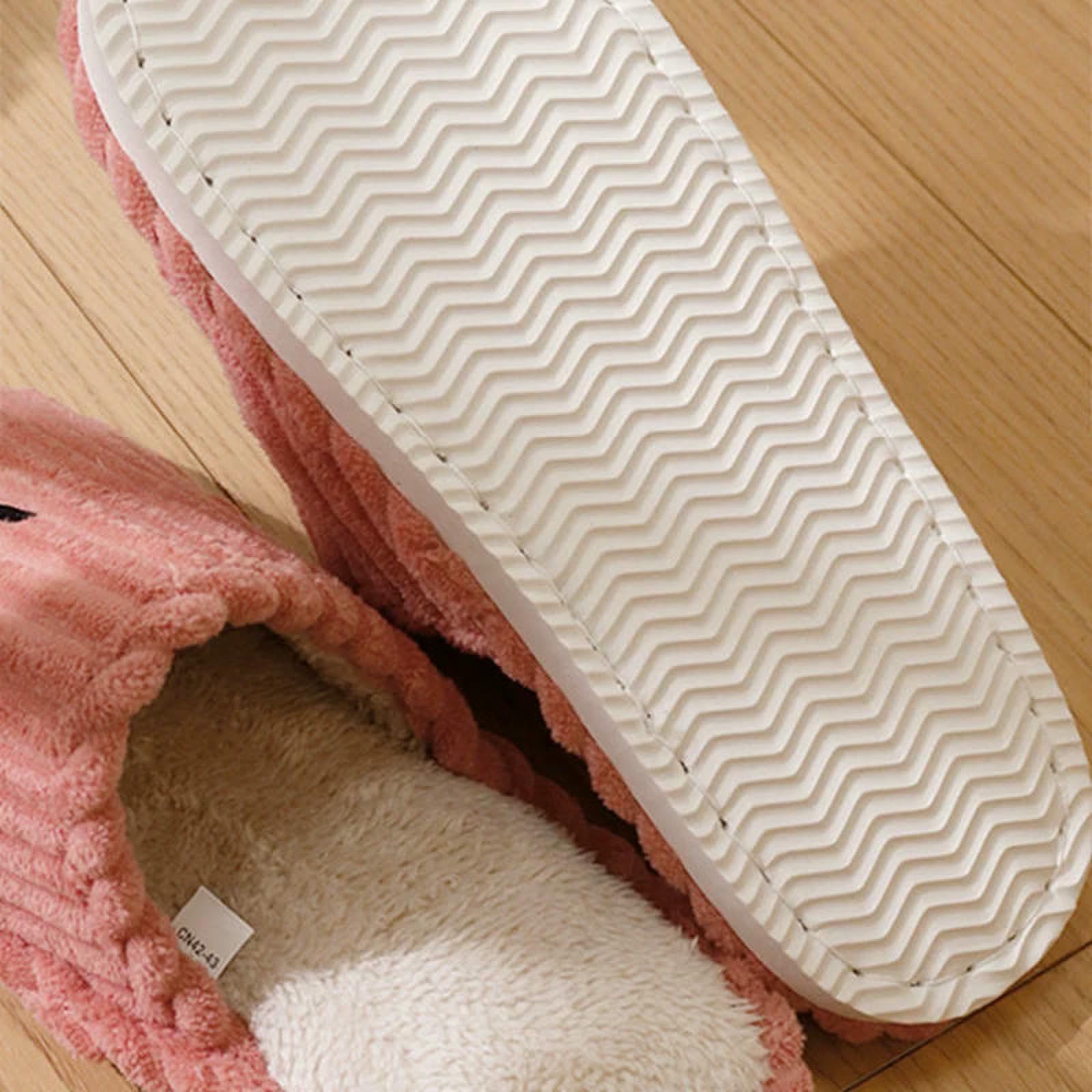 Pantofole da Interno Donna Modello Cane Cartone Animato Autunno Inverno Camera Comode E Calde Scarpe in Cotone Leggero Morbido-caffè-40-41