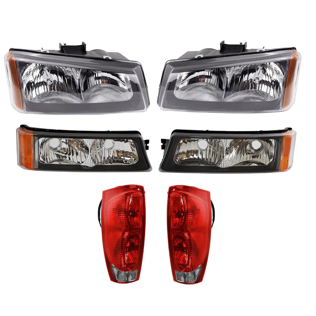 TRQ Lighting Kit for 2003-2006 Chevrolet Avalanche 1500/2500, Model LKA55981,
