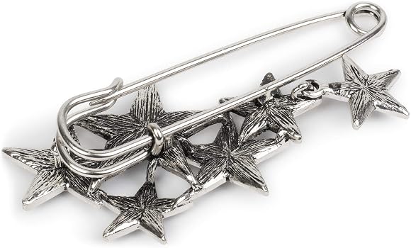 Broche étoiles Brillantes Pour Femme - Strass Et Métal - Neuf Avec étiquettes