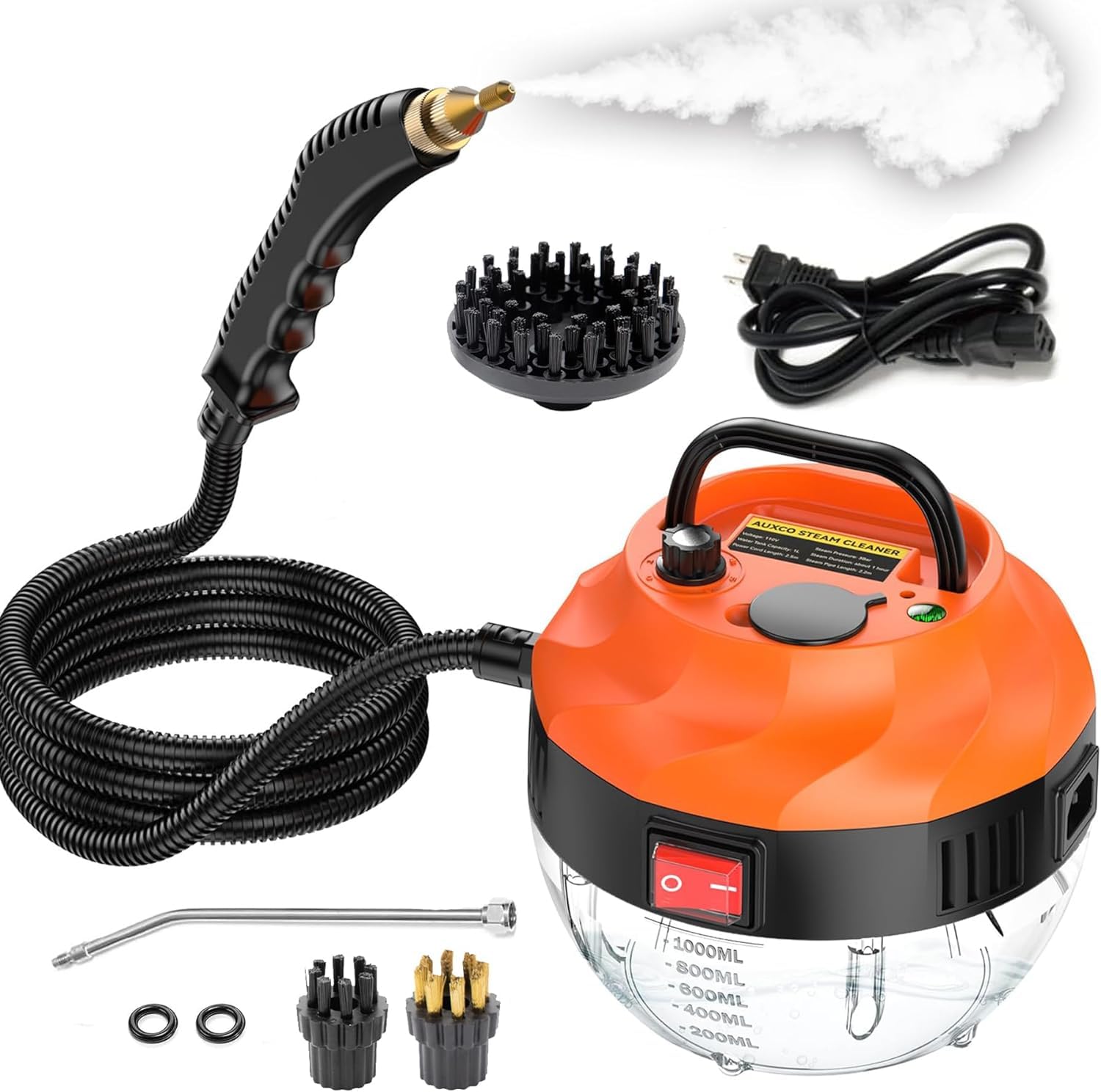High Pressure Steam Cleaner Steamer for Cleaning Handheld Portable Steam Cleaners for Home Steamer for Car Detailing Steam