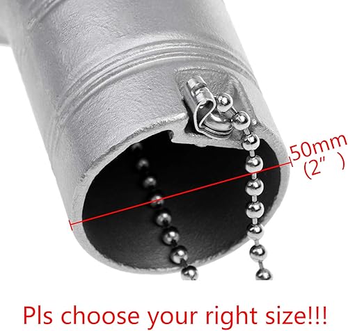 Miniatura 2 de NRC & XRC - Relleno de cubierta de agua para barcos o barcos de acero inoxidable 316 (1.496in) o 1.969in