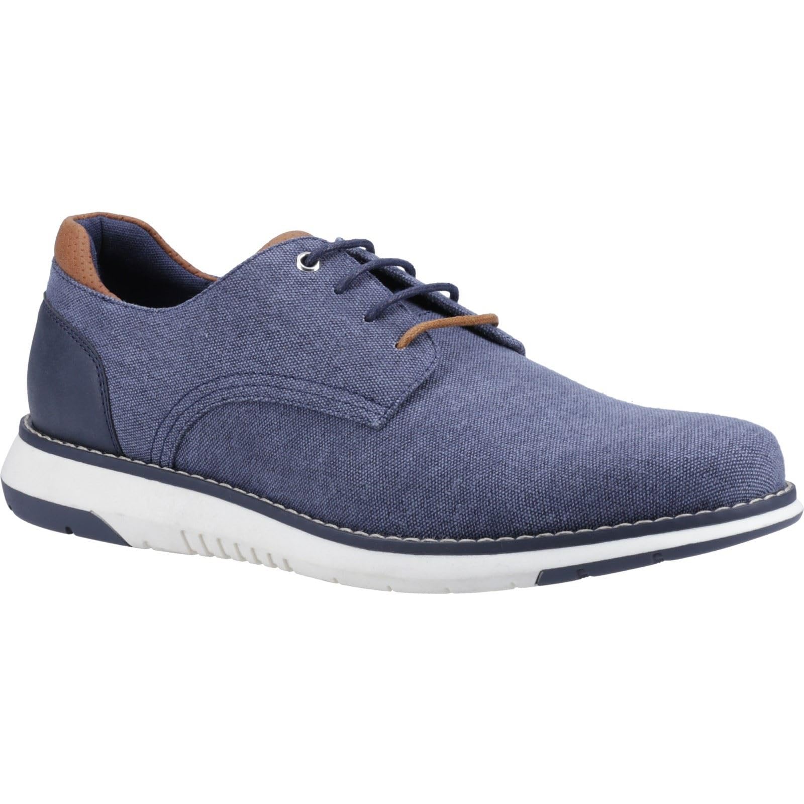 Hush Puppies Men's Lace Up Shoes Navy Size 6