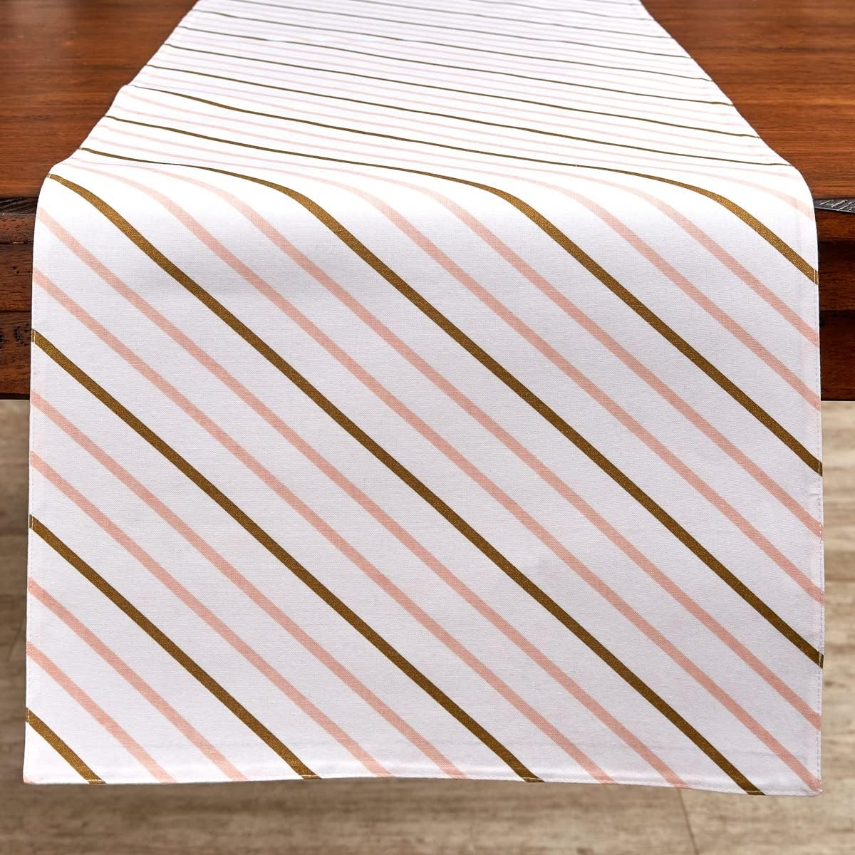 Split P Berry Frost Table Runner 15" X 72", Red & Green Plaid Runner for Christmas, Farmhouse, and Country Decor Styles, Tasseled Table Cloth for Festive Holiday Decorations, 100% Cotton