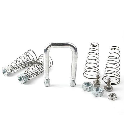 Miniatura 3 de Camotokiit 1900-2-1600 Kit de pernos en U de cadena de seguridad de repuesto para enganches de cuello de cisne B&W