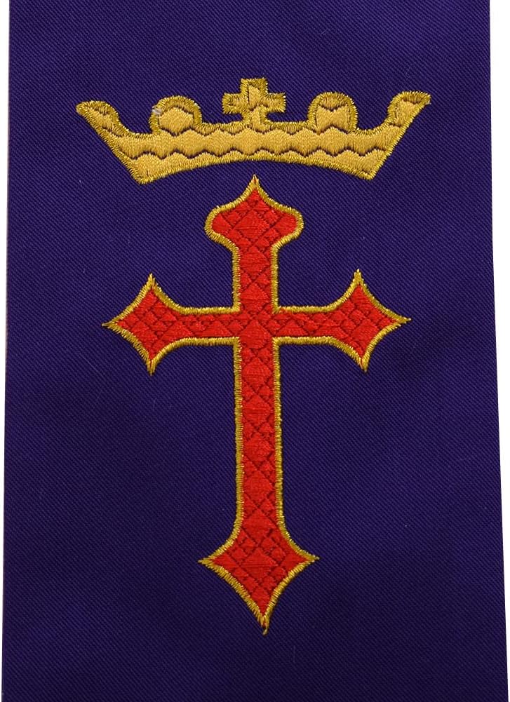 BLESSUME Church Priest Visitation Confessional Stole Communion Pastor Stole Maniple