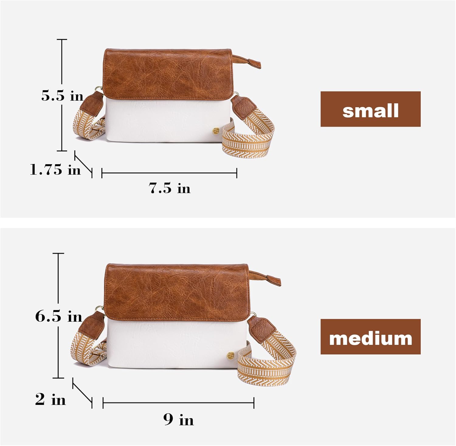 MINICAT RFID Blocking Small Crossbody Bags for Women Vegan Leather Mini Travel Purses Cell Phone Purse Cross Body Bag - Image 3
