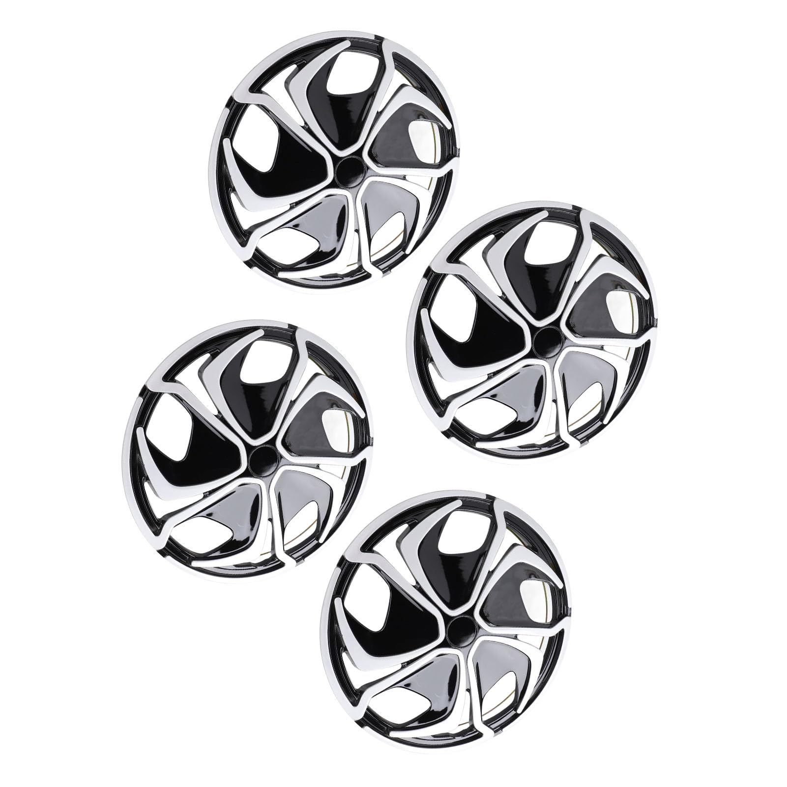 4 PCS HubCaps 14 Pouces, Snap sur Les Couvercles de Roue HubCaps Remplacement, Capes de Moyeu Universel Protecteur de Couverture de Jante pour la Plupart