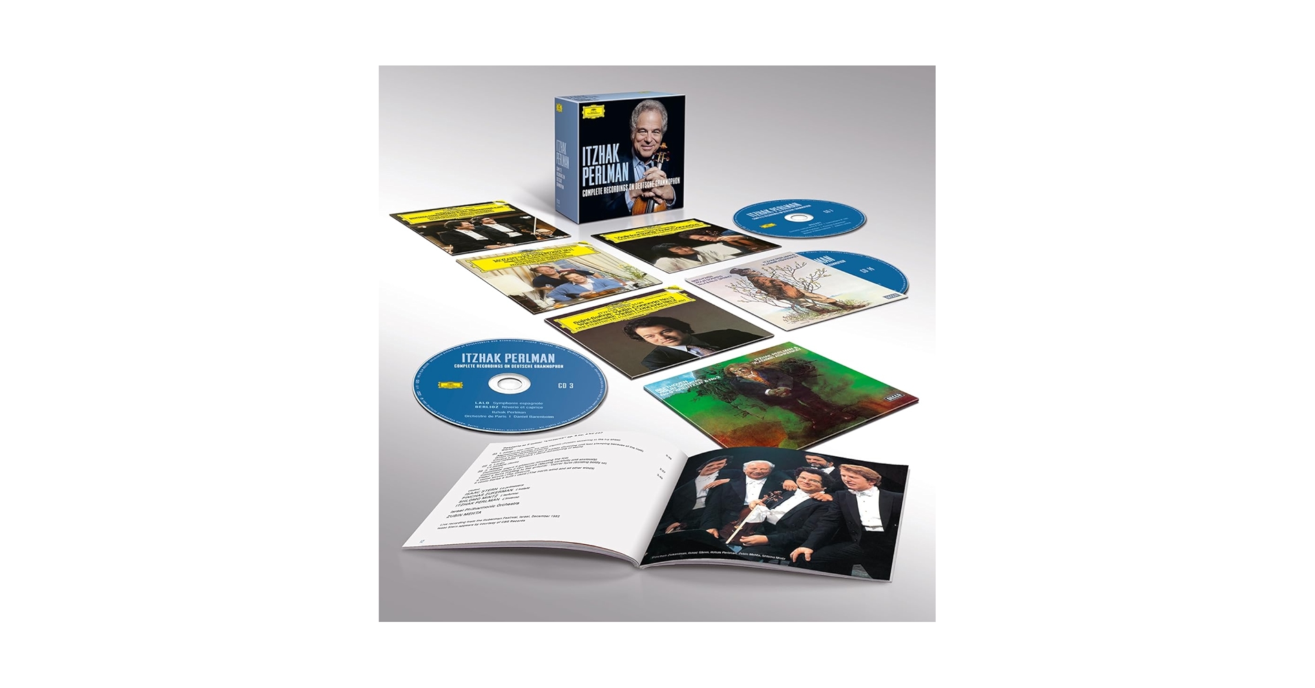 クラシック　グラムフォン　レコードセット Itzhak Perlman - Complete Recordings on Deutsche Grammophon