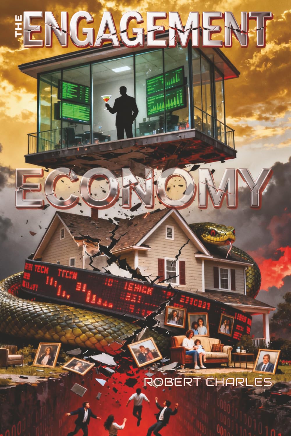 The Engagement Economy:A Near-Future Thriller About AI: A Dystopian AI Thriller of Corporate Conspiracy, Family Destruction, and Technological Collapse, , Family, and the Price of Connection