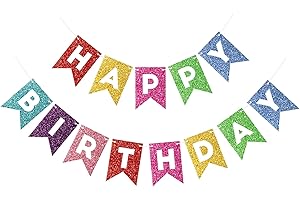 Colorful Happy Birthday Banner: Liven Up Your Party Ambiance