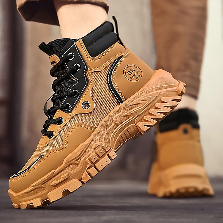 Winterstiefel Damen 2025 - Canvas Schnürstiefel Mit 3,5cm Absatz Größe 39